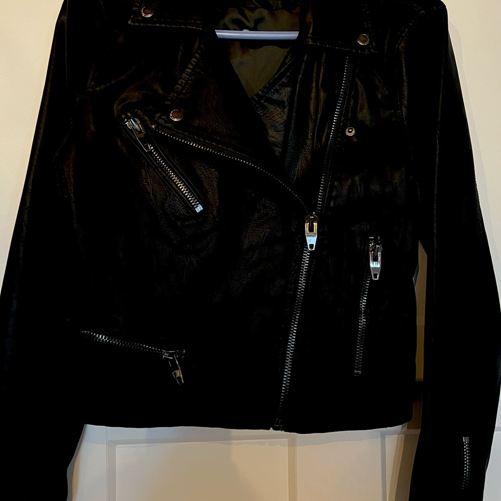 Blank NYC moto jacket never worn size small